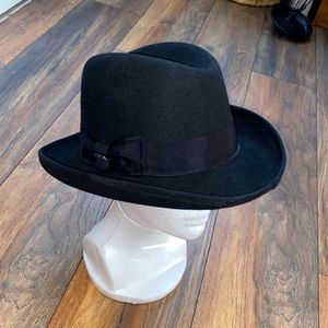 Scala Handmade wool Hat with Grossgrain Ribbon